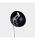 Ugo 40cm Globe Pendant Ceiling Light Black 1x E27-10