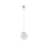 Ugo 20cm Slim Pendant Ceiling Light Beige 1x E27-1