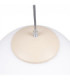 Ugo 20cm Slim Pendant Ceiling Light Beige 1x E27-8