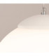Ugo 40cm Globe Pendant Ceiling Light Beige 1x E27-7