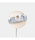 Ugo 40cm Globe Pendant Ceiling Light Beige 1x E27-9