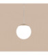 Ugo 20cm Slim Pendant Ceiling Light Taupe 1x E27-5