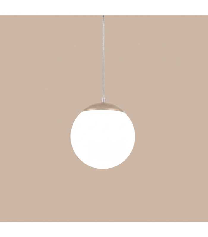 Ugo 20cm Slim Pendant Ceiling Light Taupe 1x E27-5