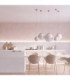 Ugo 20cm Slim Pendant Ceiling Light Taupe 1x E27-13