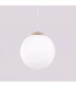 Ugo 30cm Globe Pendant Ceiling Light Taupe 1x E27-5