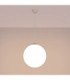 Ugo 40cm Globe Pendant Ceiling Light Taupe 1x E27-4