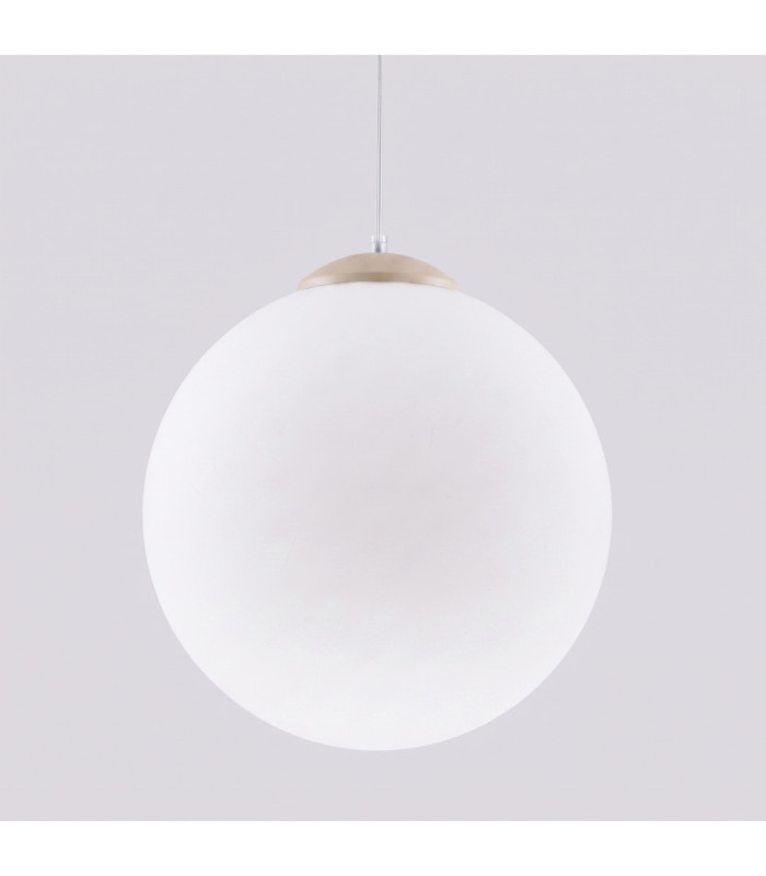 Ugo 40cm Globe Pendant Ceiling Light Taupe 1x E27-5
