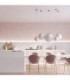 Ugo 40cm Globe Pendant Ceiling Light Taupe 1x E27-13