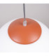 Ugo 40cm Globe Pendant Ceiling Light Red Ochre 1x E27-8