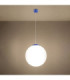 Ugo 40cm Globe Pendant Ceiling Light Ultramarine 1x E27-4