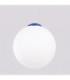 Ugo 40cm Globe Pendant Ceiling Light Ultramarine 1x E27-5