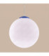 Ugo 40cm Globe Pendant Ceiling Light Ultramarine 1x E27-6