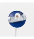 Ugo 40cm Globe Pendant Ceiling Light Ultramarine 1x E27-9