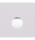 Ugo 20cm Slim Pendant Ceiling Light Olive Green 1x E27-6