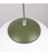 Ugo 20cm Slim Pendant Ceiling Light Olive Green 1x E27-8