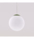 Ugo 30cm Globe Pendant Ceiling Light Olive Green 1x E27-5