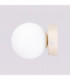Yoli Globe Wall Lights Beige 1x G9 On/Off Switch-7