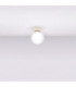 Yoli Single Globe Ceiling Light Beige 1x G9-3