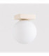 Yoli Single Globe Ceiling Light Beige 1x G9-5