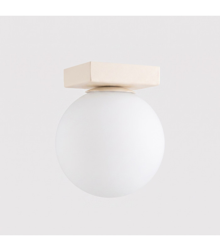 Yoli Single Globe Ceiling Light Beige 1x G9-5