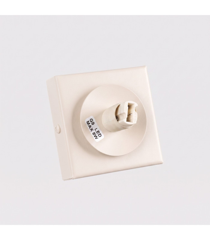 Yoli Single Globe Ceiling Light Beige 1x G9-7