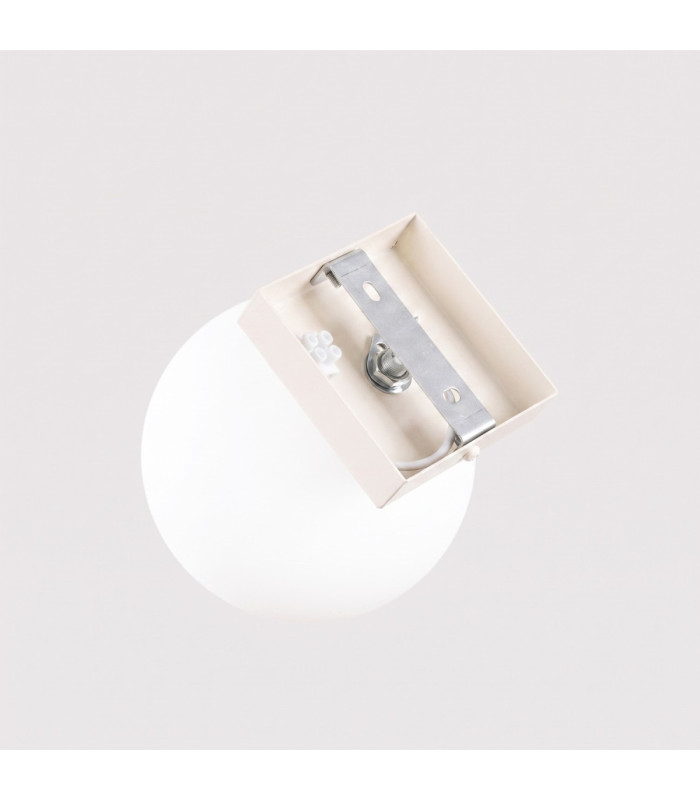 Yoli Single Globe Ceiling Light Beige 1x G9-8