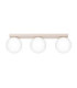 Yoli Tripple Globe Ceiling Light Beige 3x G9-1