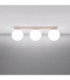 Yoli Tripple Globe Ceiling Light Beige 3x G9-4