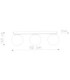 Yoli Tripple Globe Ceiling Light Beige 3x G9-9