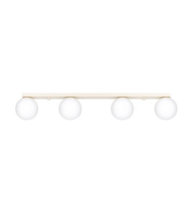 Yoli Quad Ceiling Spotlight Bar Beige 4x G9-1