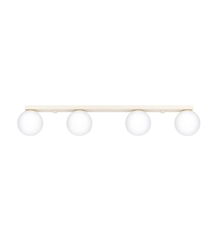 Yoli Quad Ceiling Spotlight Bar Beige 4x G9-1