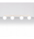 Yoli Quad Ceiling Spotlight Bar Beige 4x G9-3