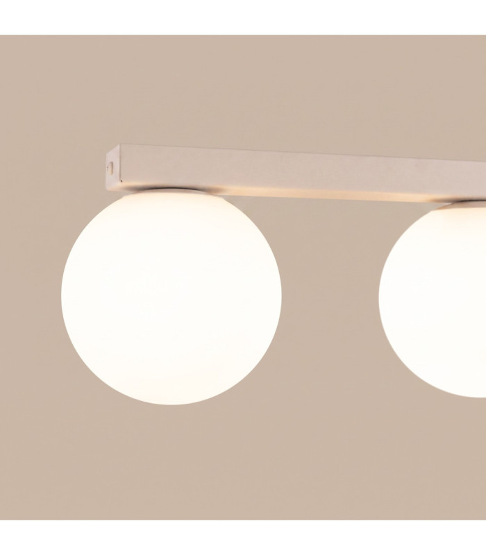Yoli Quad Ceiling Spotlight Bar Beige 4x G9-5