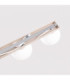 Yoli Quad Ceiling Spotlight Bar Beige 4x G9-8