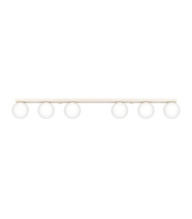 Yoli Ceiling Spotlight Bar Beige 6x G9-1