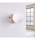 Yoli Globe Wall Lights Taupe 1x G9 On/Off Switch-3