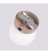 Yoli Globe Wall Lights Taupe 1x G9 On/Off Switch-6