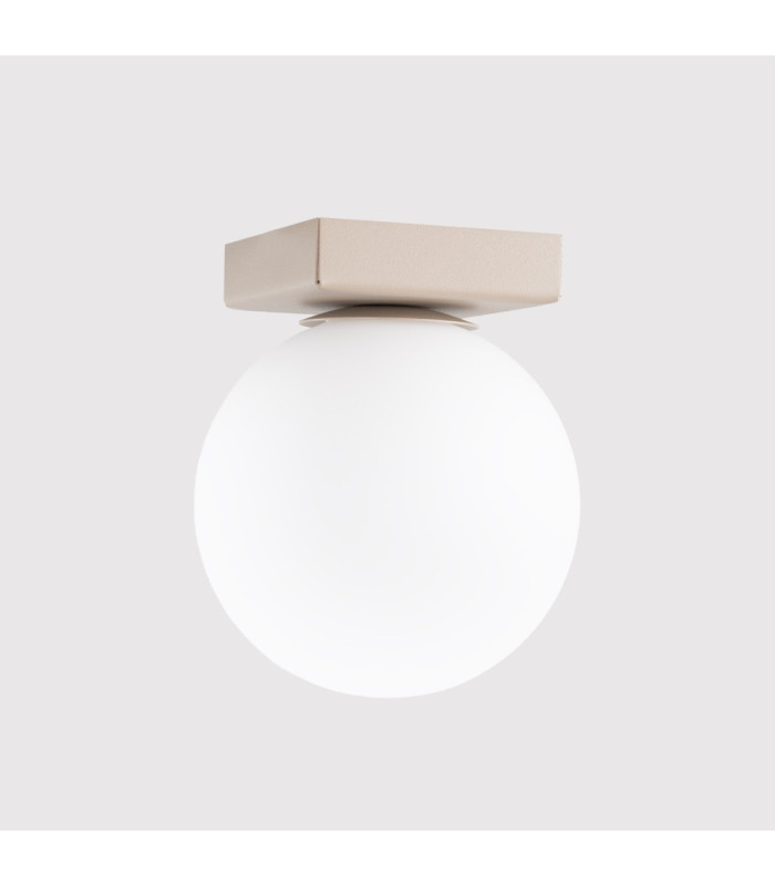 Yoli Single Globe Ceiling Light Taupe 1x G9-5