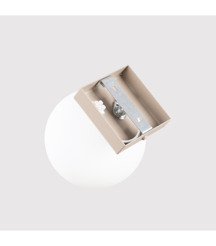 Yoli Single Globe Ceiling Light Taupe 1x G9-8