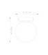 Yoli Single Globe Ceiling Light Taupe 1x G9-9