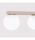 Yoli Twin Globe Ceiling Light Taupe 2x G9-6