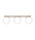 Yoli Tripple Globe Ceiling Light Taupe 3x G9-1