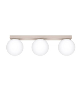 Yoli Tripple Globe Ceiling Light Taupe 3x G9-1