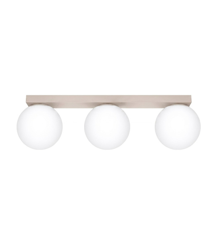 Yoli Tripple Globe Ceiling Light Taupe 3x G9-1
