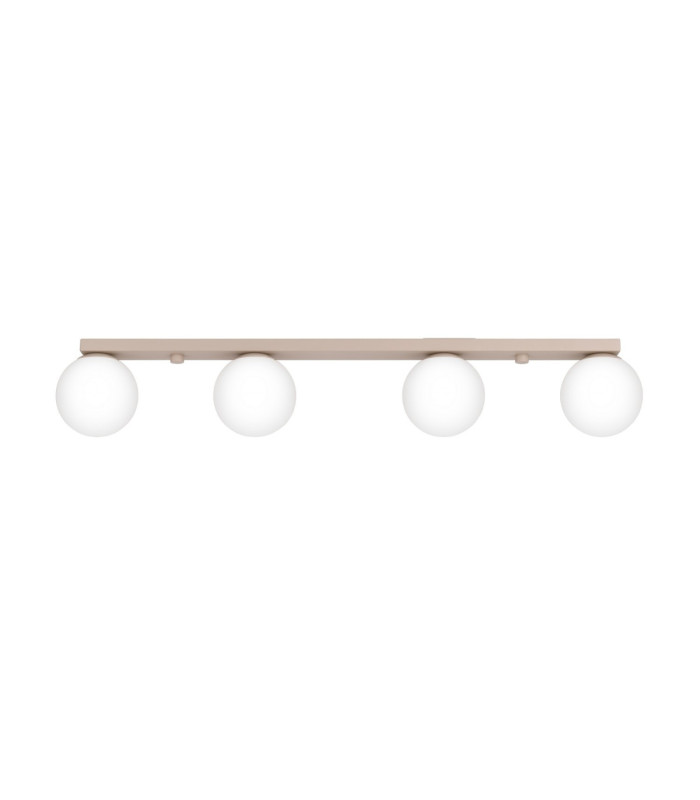 Yoli Quad Ceiling Spotlight Bar Taupe 4x G9-1
