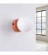 Yoli Globe Wall Lights Red Ochre 1x G9 On/Off Switch-3