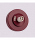 Yoli Globe Wall Lights Burgundy 1x G9 On/Off Switch-5