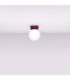Yoli Single Globe Ceiling Light Burgundy 1x G9-3