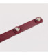Yoli Tripple Globe Ceiling Light Burgundy 3x G9-7