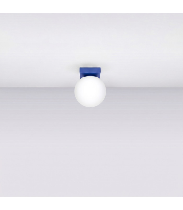 Yoli Single Globe Ceiling Light Ultramarine 1x G9-3